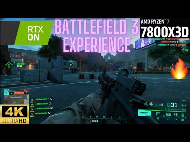 Battlefield 2042 - BATTLEFIELD 3 EXPERIENCE CONQUEST 128 on Manifest RYZEN 7 7800X3D RTX ON