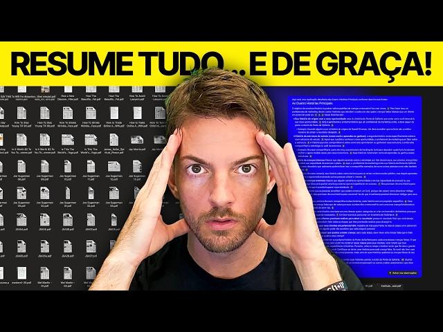 A Melhor IA Gratuita Para Resumir PDFs