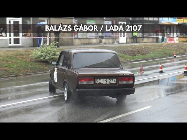 Balázs Gábor / Lada  2107 / Komlói óriásszlalom 2024. - TheLepoldMedia