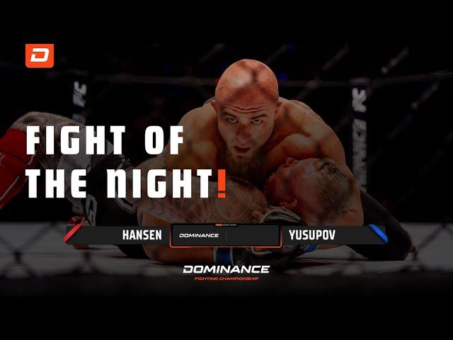 Kasper Hansen VS Jonibek Yusupov - FULL FIGHT | DFC 2.0