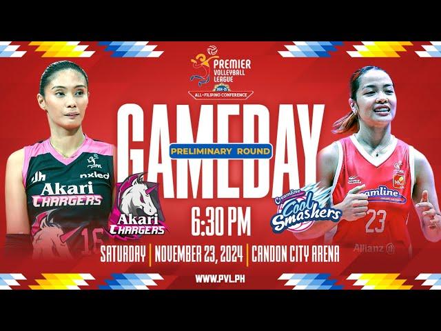 AKARI vs. CREAMLINE - Full Match | Preliminaries | 2024-25 PVL All-Filipino Conference