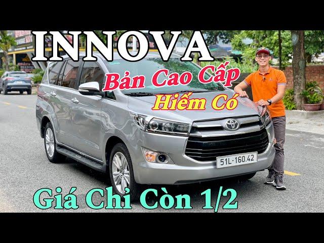 Toyota Innova V Bản cao cấp nhất, hiếm có, gi.á chỉ còn 1/2, Bảo dưỡng hãng đầy đủ, máy êm ru.