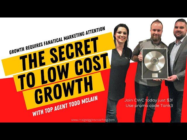 The Secret To Low Cost Growth For Any Insurance Agency with Todd McLain