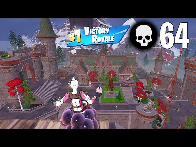 64 Elimination Solo vs Squads Wins (New Fortnite Chapter 5 Season 4 Ps4 Controller Gameplay)