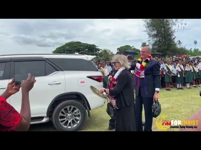 President of the General Conference of Seventh Day Adventist Worldwide Pr. Ted Wilson Visited Madang