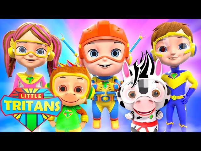 The Little Tritans | Nursery Rhymes & Kids Songs | Children's Music | Baby Cartoon - Little Tritans