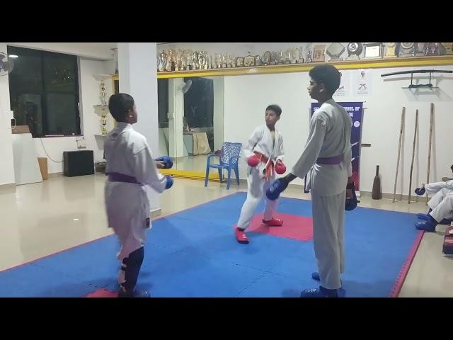 sparring#kumite #sparring #karate #indiankarate #kumitefight