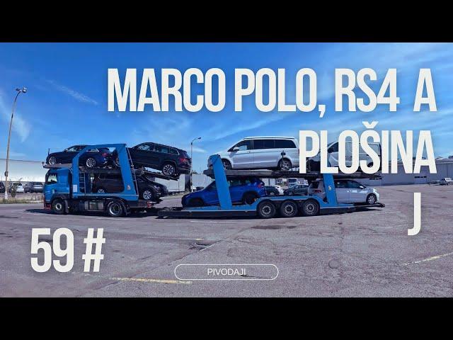 59# Marco Polo, Audi RS4 a dodávka s plošinou