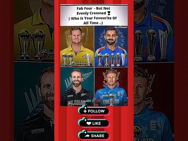  Fab Four Showdown – Who's the Real King of Cricket? 