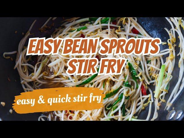 Easy Bean Sprouts Stir Fry