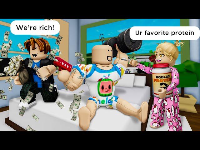 CEO ADOPTION  Roblox Brookhaven  RP - Funny Moments