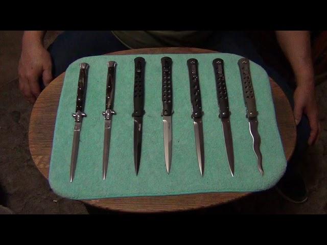 Stiletto's CS Ti-Lite Stilettos & Italian Switchblade Stilettos