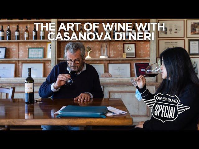 Travel Italy: Secret to creating 100 point wines Pt.1(On the Road w/ Stevie Kim) Casanova di Neri