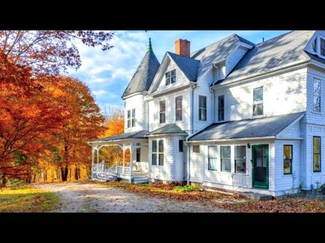 Massachusetts Victorian Homes For Sale | 2.30 acres | Best Fall Foliage In New England | Cottages