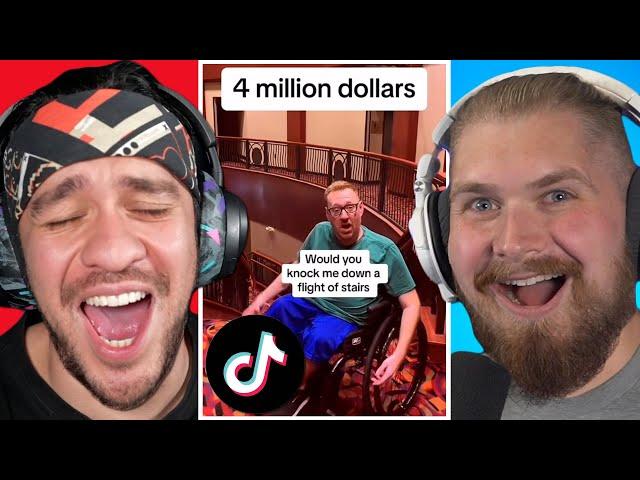 Reacting to DARK HUMOR with EddieVR!!!