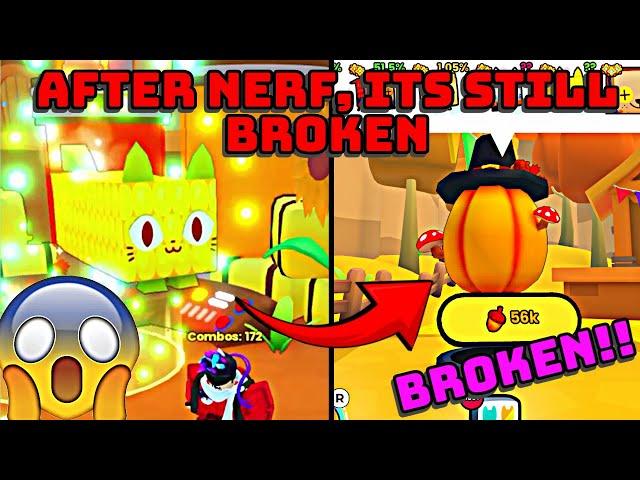  ITS STILL BROKEN!! + I MADE A HUGE CORN CAT AND MADE TONS OF PROFIT IN PET SIMULATOR 99