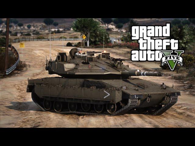 GTA V Merkava Mk. 4M Windbreaker [MOD]