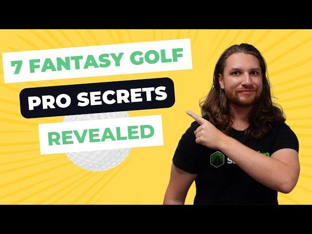 The 7 Secrets of Daily Fantasy Golf