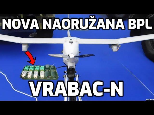 Naoružana bespilotna letelica Vrabac-N u naoružanju Vojske Srbije UCAV Sparrow-N in Serbian Army