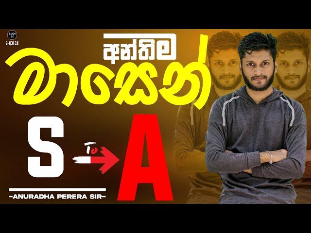 මාසෙන්.... S  A  | Anuradha Perera sir | Z-GEN 2.0 | 2024 A/L