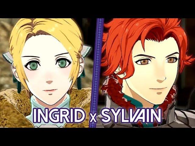 Fire Emblem: Three Houses  Ingrid x Sylvain 【Support Conversations + Epilogue】