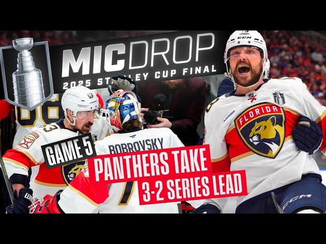 NHL Mic Drop: Panthers vs. Oilers Game 5 | Stanley Cup Final