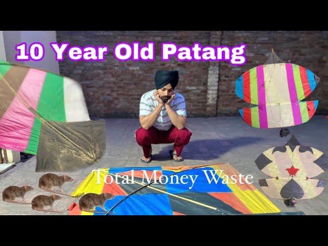 10 Saal Purani Kite Collection|| Kites Attacked By Rats 