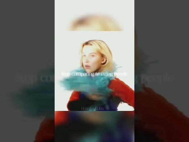 {Sadie and Millie} Stop comparing amazing people! #foryoupage #viral #edits #strangerthings