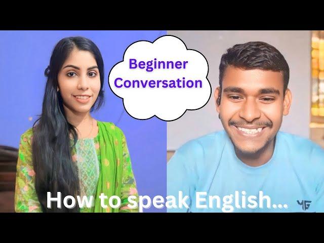 Conversation for beginners || English Speaking Practice || Tips to improve your spoken #english