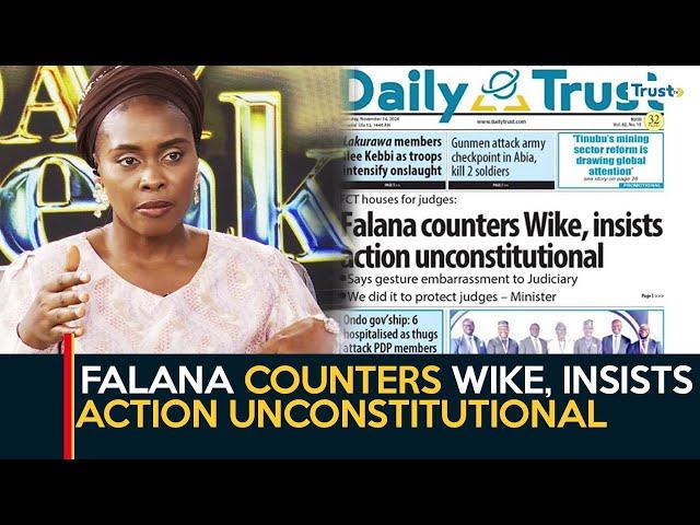 Newspaper Review: Falana Counters Wike, Insists Action Unconstitutional + More Stories | Daily Trust