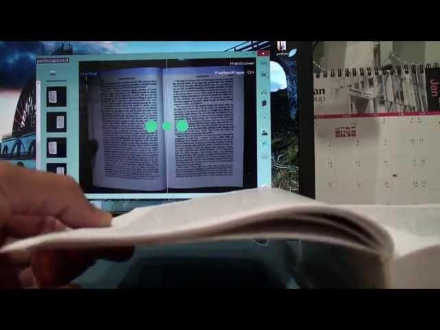 xcanex bookscanner + new PFC3 - footage of final tests