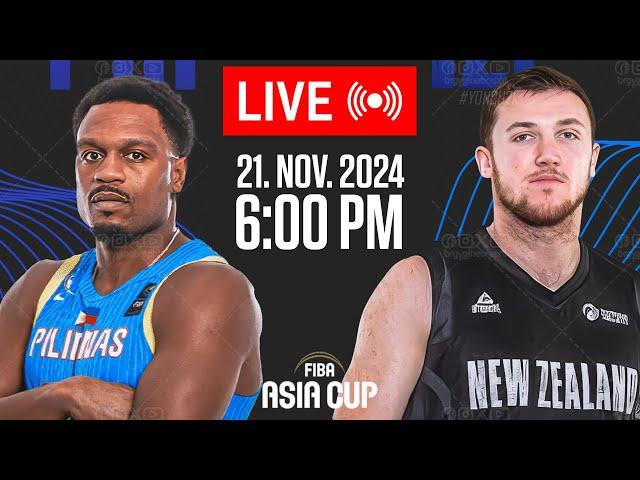  LIVE NOW! Gilas Pilipinas vs New Zealand | FIBA Asia Cup Qualifiers | November 21, 2024 NBA 2K25