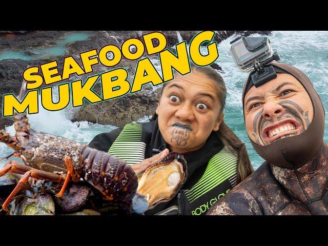 "Our idea of a GETAWAY" (Catch & Cook, Eating and more Eating)