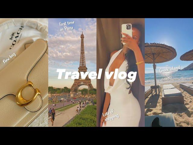 Travel vlog : First time in paris | life of a Nigerian girl | Aesthetic travel vlog #aestheticvlog