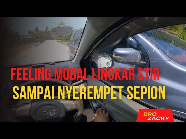 Cara Belajar FEELING KANAN DAN KIRI BODY MOBIL DI JALANAN YANG SEMPIT