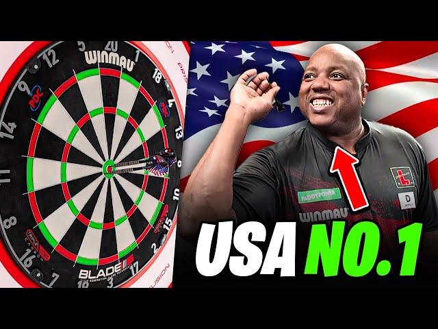 We PLAYED With The USA Number #1 Dart Player!