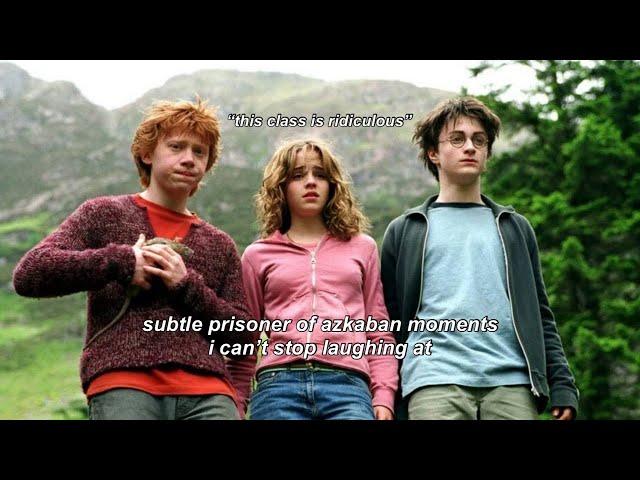 subtle prisoner of azkaban moments i can't stop laughing at | harry potter