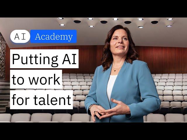 Putting AI to Work for talent