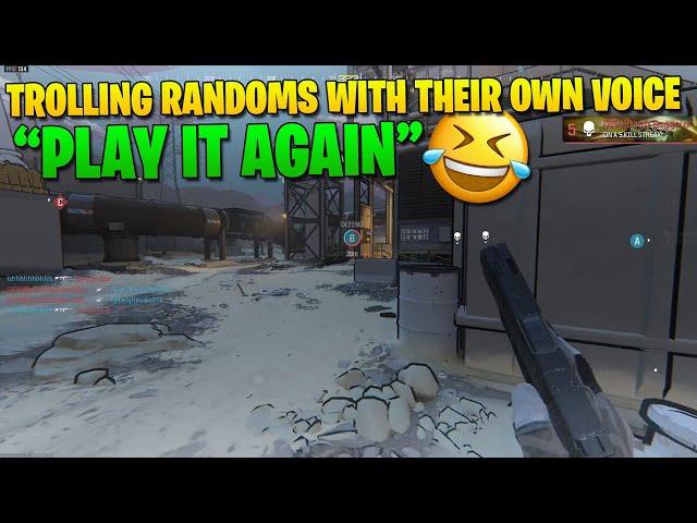 Trolling Randoms With Their Own Voice For 24 Minutes Straight (My Team Cracks Up Laughing)