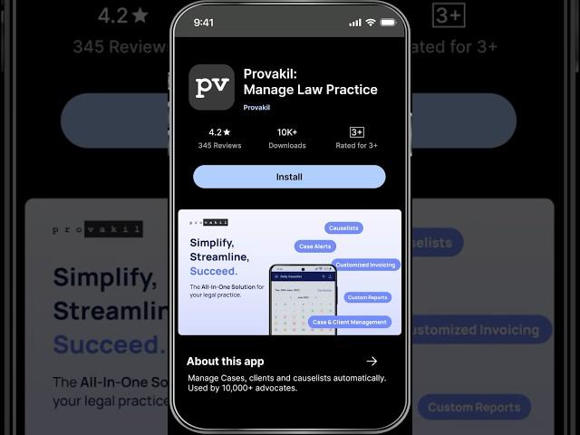 Lawyers, Ready to Simplify Your Legal Practice? Meet Provakil |  #legaltech #provakil