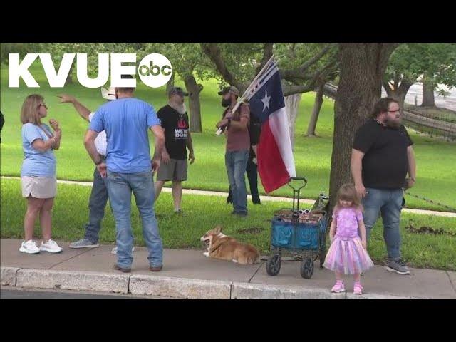 Protesters gather for 'We're Done' rally in Austin