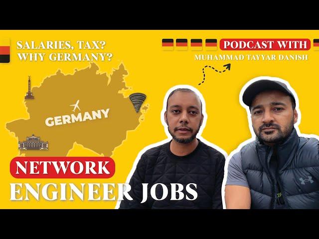 Network engineer -  Journey from Pakistan to Germany: Jobs, Salaries & Tools | Urdu