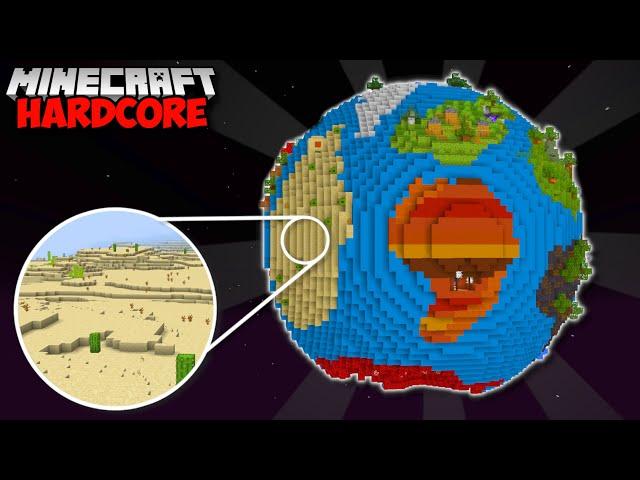 I Built A REAL PLANET in Minecraft 1.19 Hardcore (#71)