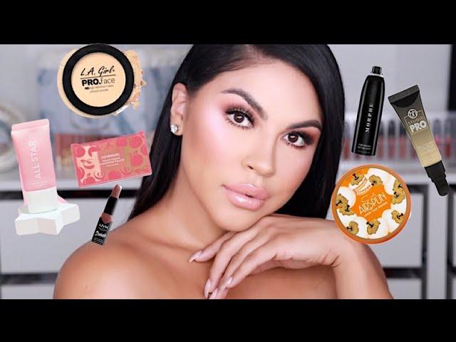 FULL FACE USING AFFORDABLE & DRUGSTORE MAKEUP | TUTORIAL | MAKEUPBYGRISELDA