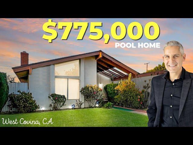 POOL Home for Sale in West Covina CA - 2735 EAST VALLEY VIEW AVE.