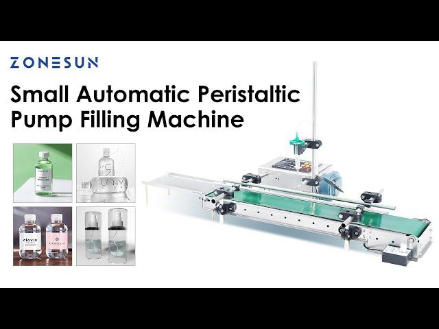 ZONESUN ZS-DTPP100C Intelligent Single Head Peristaltic Pump Liquid Filling Machine