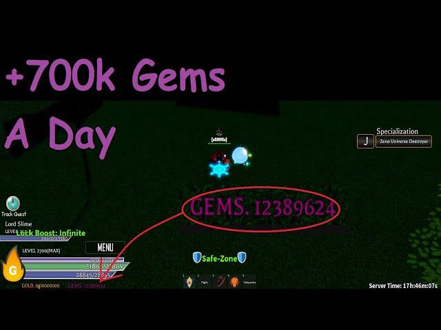 Best Ways To Get Gems || Anime Spirits Roblox ||