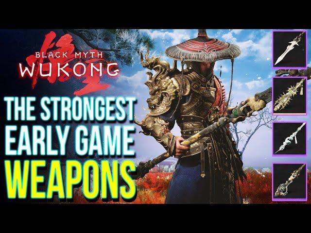 Black Myth Wukong - 6 Of The Best Early Weapons & How To Make Them Count! (Black Myth Tips & Tricks)