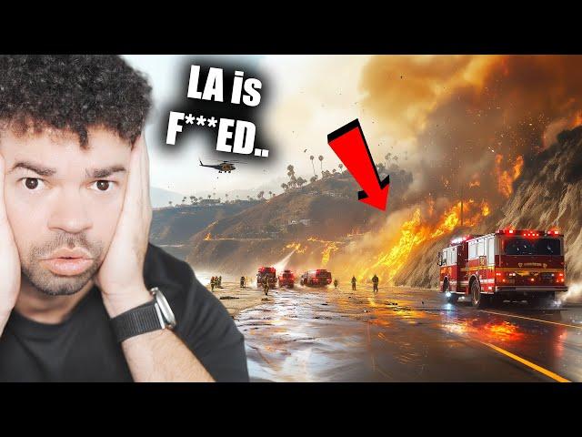 LA Is Burning To The Ground..