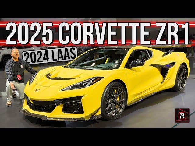 The 2025 Chevrolet Corvette ZR1 – Redline: First Look – 2024 LA Auto Show